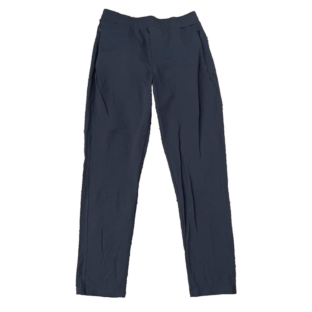 Public Rec Pants Mens 32 x 32 Navy Blue Drawstring Zip Up Performance Athleisure